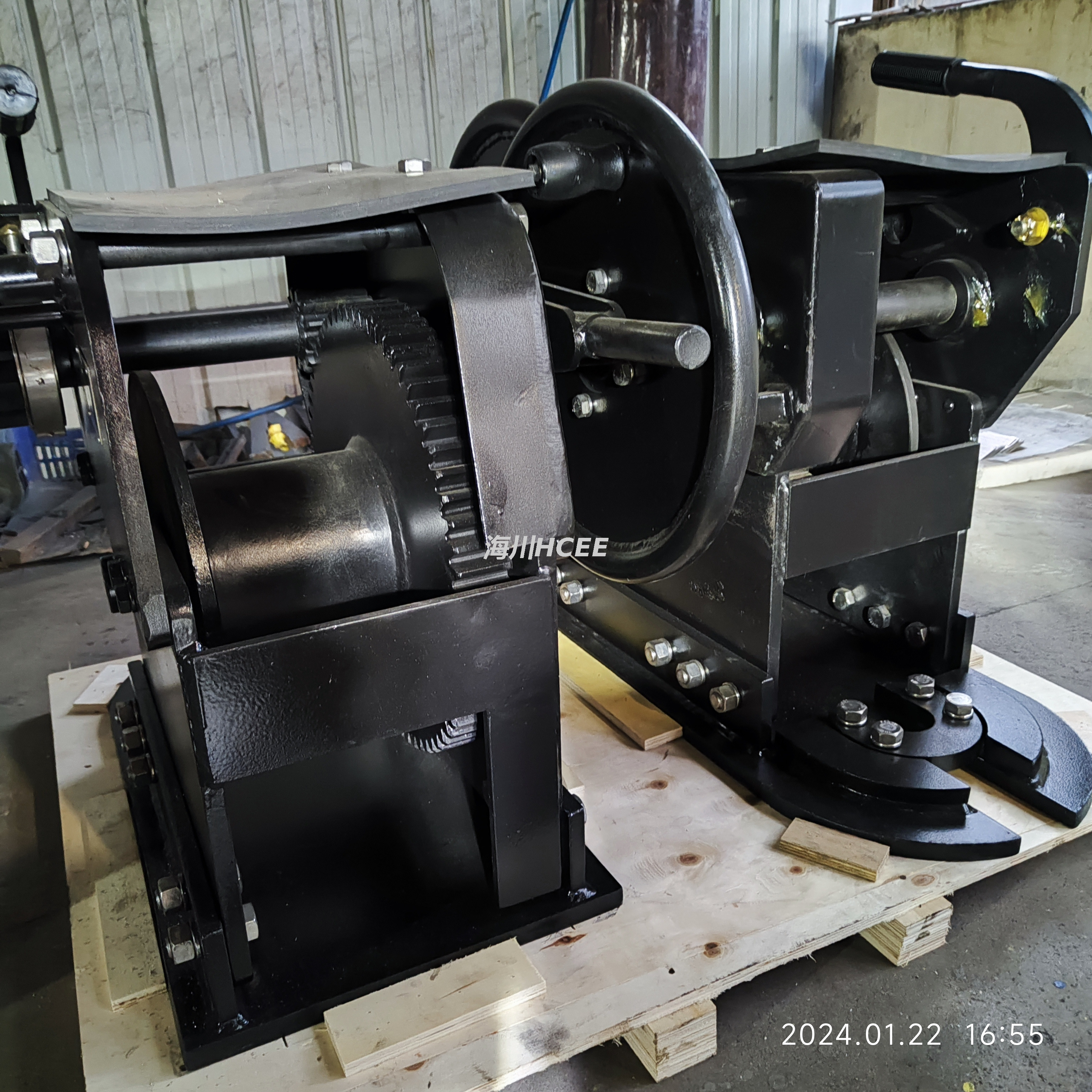 40 Ton Low Profile D-ring Mount Winch