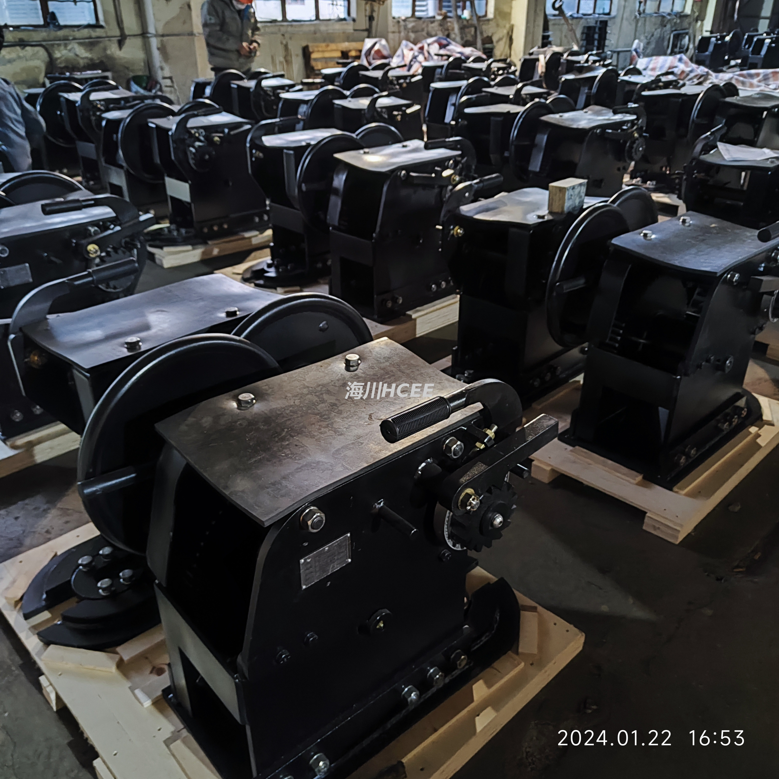 40 Ton Low Profile D-ring Mount Winch
